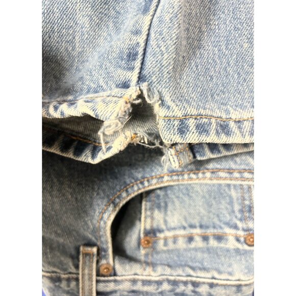 Levi’s 560 Loose Fit Tapered Leg Blue Jeans 32x34 Vintage Made in Mexico USA - Picture 11 of 11